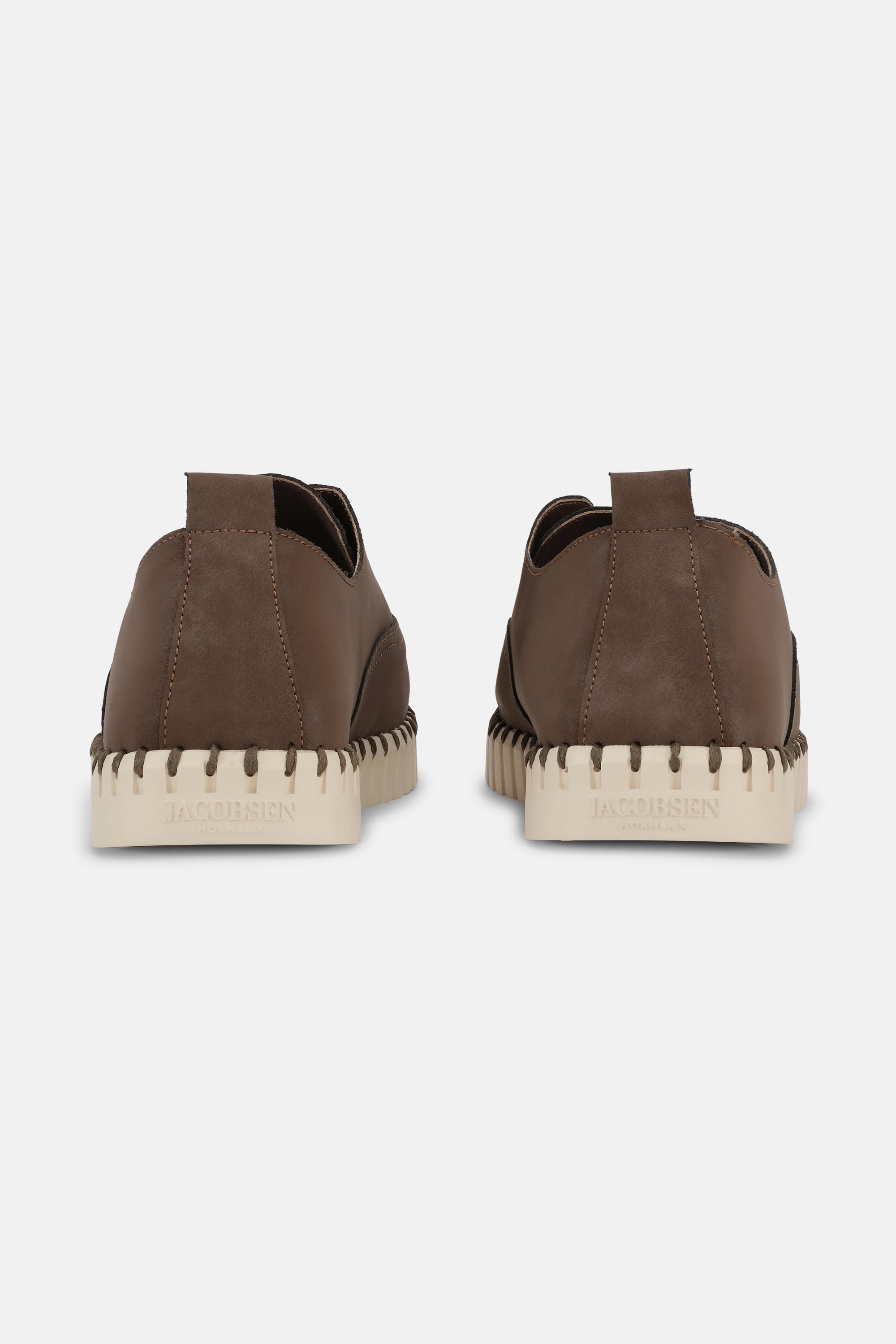 Komfortable Herresko - Brown Pearled Ivory